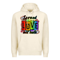 Tofu spread love not hate Premium Hoodie - OliviaCreatesArt