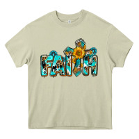 Mossy faith with cross ado Heavy Core Tee - AdoDesignShop