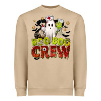 Mushroom Boo Boo Crew Nurse Heavyweight Sweatshirt - texasbilliewilder