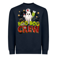 Navy Boo Boo Crew Nurse Heavyweight Sweatshirt - texasbilliewilder