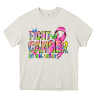 Cream fight cancer in all colors Heavy Core Tee - NancyCooperArtShop