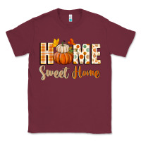 Burgundy home sweet home Classic Tee - BundleAndBundleShop