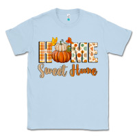 Dusty Blue home sweet home Classic Tee - BundleAndBundleShop