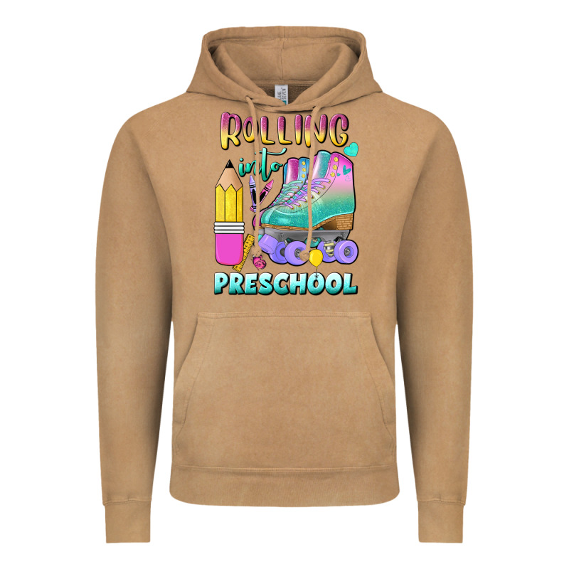 Rolling Into Preschool Vintage Hoodie by BundleAndBundleShop | Teevron