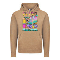 Vintage Coffee rolling into preschool Vintage Hoodie - BundleAndBundleShop