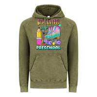 Vintage Olive rolling into preschool Vintage Hoodie - BundleAndBundleShop