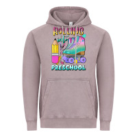 Vintage Zinc rolling into preschool Vintage Hoodie - BundleAndBundleShop