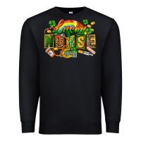 Black lucky nurse Premium Sweatshirt - FaDigitalArtStudio