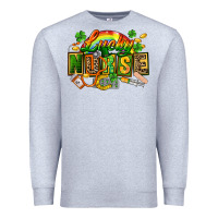 Heather Grey lucky nurse Premium Sweatshirt - FaDigitalArtStudio