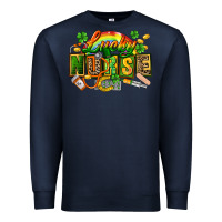 Navy lucky nurse Premium Sweatshirt - FaDigitalArtStudio