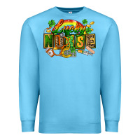 Ocean Blue lucky nurse Premium Sweatshirt - FaDigitalArtStudio