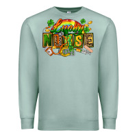 Seafoam lucky nurse Premium Sweatshirt - FaDigitalArtStudio