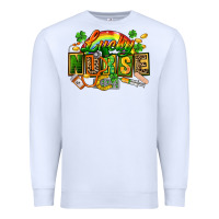 White lucky nurse Premium Sweatshirt - FaDigitalArtStudio