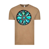 Turquoise Gemstone Vintage Tee | Teevron