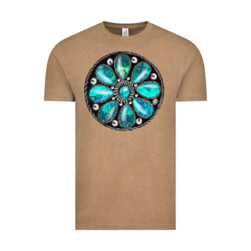 Turquoise Gemstone Vintage Tee by JahusDesignShop | Teevron