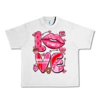 Lunar Rock love with lips Urban Heavy Tee - LillyAllenDesigns
