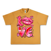 Peanut Butter love with lips Urban Heavy Tee - LillyAllenDesigns