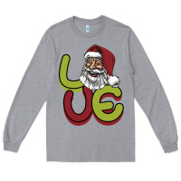 Heather Grey Love Christmas Long Sleeve Tee - Bettercallsaul