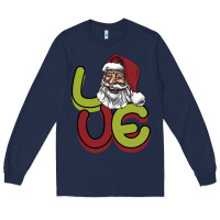 Navy Love Christmas Long Sleeve Tee - Bettercallsaul