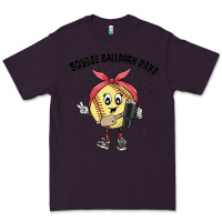 Plum boujee ballpark babe Premium Tee - MaliasSmallBusiness