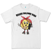 White boujee ballpark babe Premium Tee - MaliasSmallBusiness