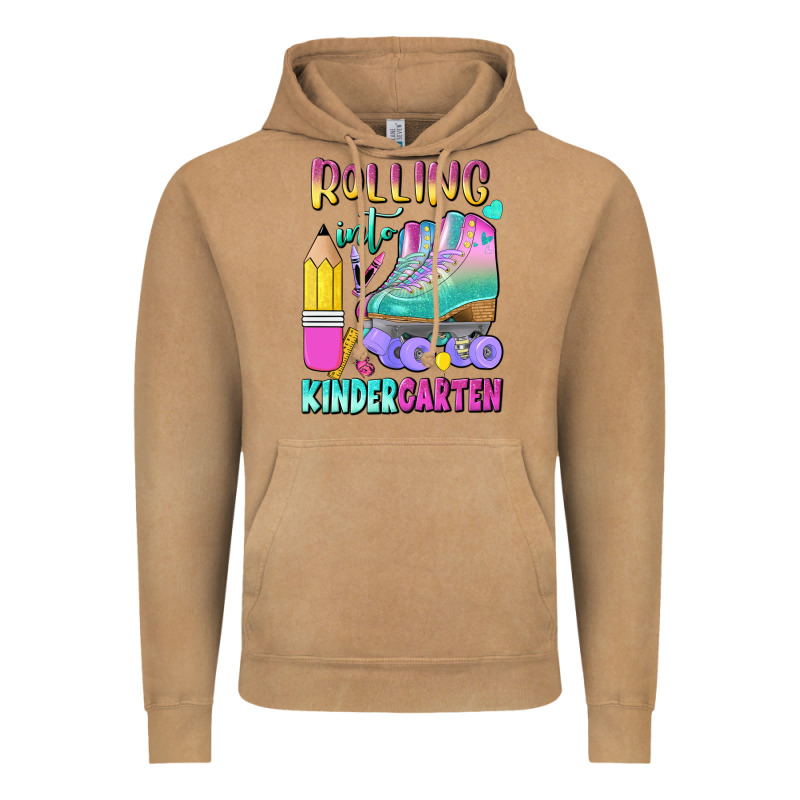Rolling Into Kindergarten Vintage Hoodie by BundleAndBundleShop | Teevron