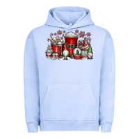 Pigment Grape Ice Christmas Coffee Drink Urban Hoodie - CowhideDigitalArt