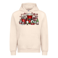 Sandshell Christmas Coffee Drink Urban Hoodie - CowhideDigitalArt
