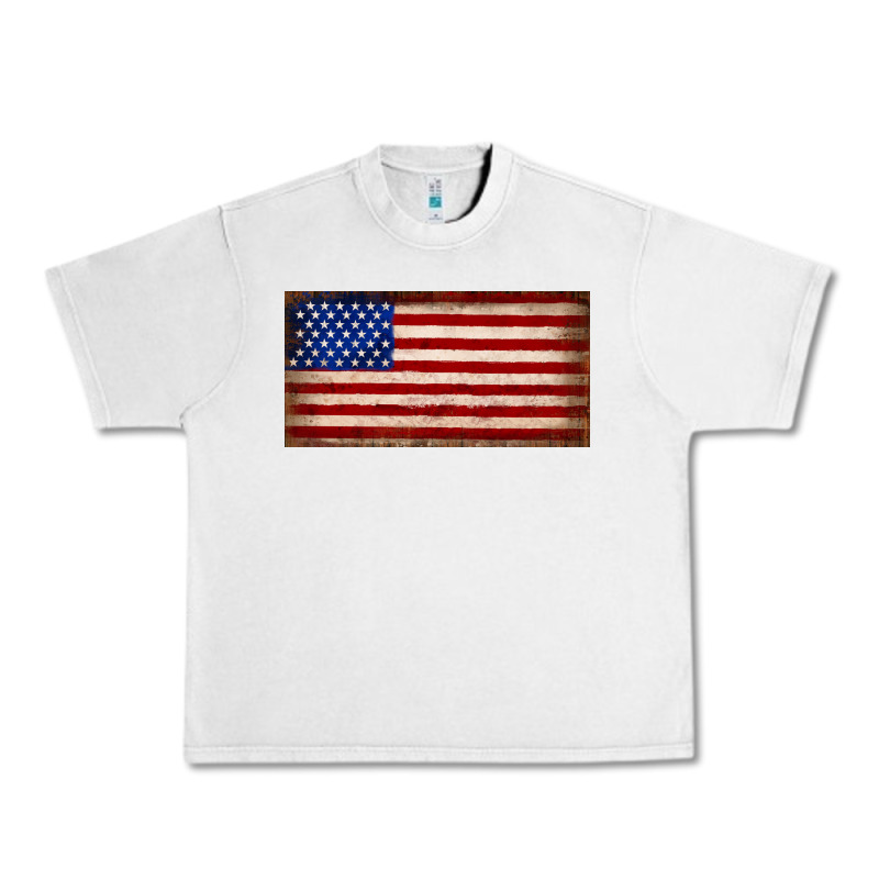 American Flag Urban Heavy Tee by JahusDesignShop | Teevron