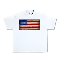 White American flag Urban Heavy Tee - JahusDesignShop