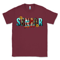 Burgundy senior 2023 Classic Tee - BundleAndBundleShop