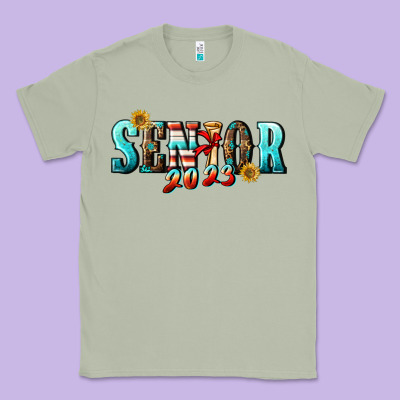 Senior 2023 Classic Tee Designed By Bundleandbundleshop