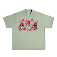 Oil Green valentine's day gnomes Urban Heavy Tee - LillyAllenDesigns