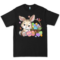 Black easter bunny Premium Tee - MaliasSmallBusiness