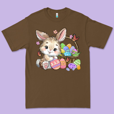Easter Bunny Premium Tee Designed By Maliassmallbusiness