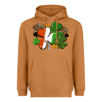 Meerkat Irish flag shamrock St. Patricks Day Heavyweight Hoodie - FaDigitalArtStudio