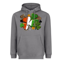 Storm Irish flag shamrock St. Patricks Day Heavyweight Hoodie - FaDigitalArtStudio