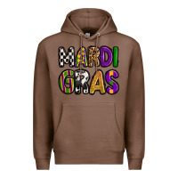 Chestnut mardi gras copy Premium Hoodie - OliviaCreatesArt