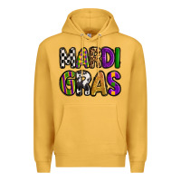 Mustard mardi gras copy Premium Hoodie - OliviaCreatesArt
