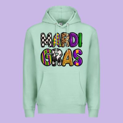 Mardi Gras Copy Premium Hoodie Designed By Oliviacreatesart