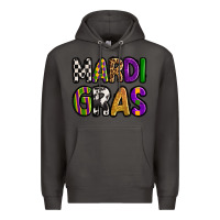 Smoke mardi gras copy Premium Hoodie - OliviaCreatesArt