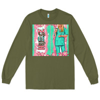 Army Green nurse  blonde woman Long Sleeve Tee - RanaPortraitStore