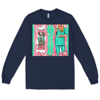 Navy nurse  blonde woman Long Sleeve Tee - RanaPortraitStore