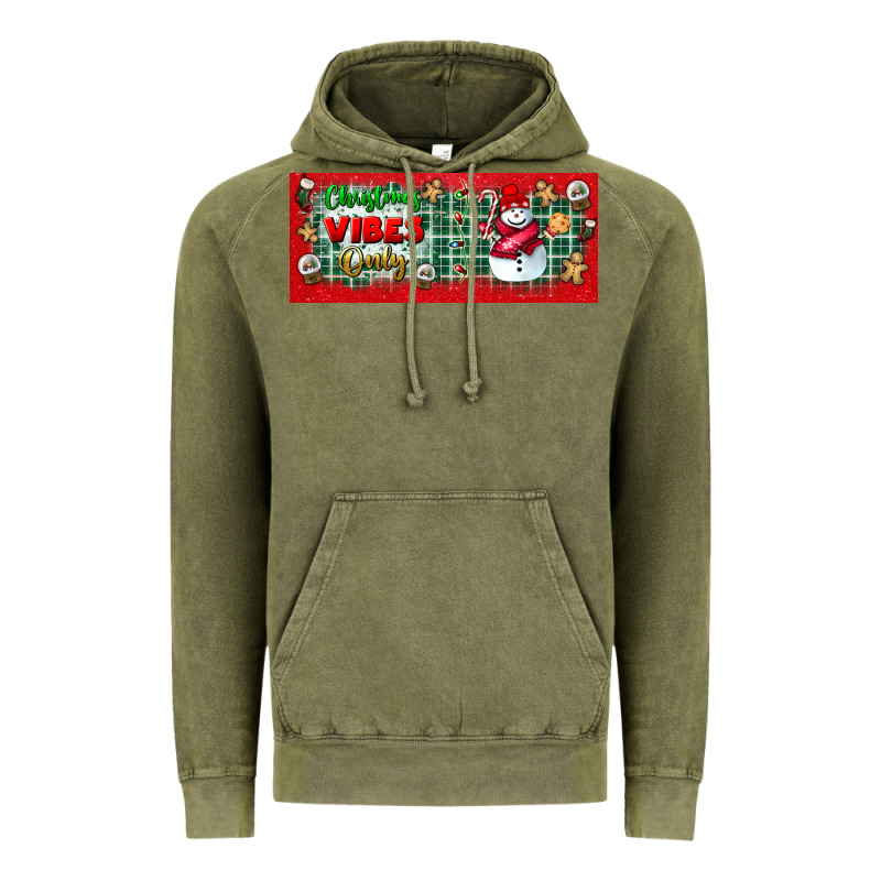 Christmas Vibes Only Vintage Hoodie by BundleAndBundleShop | Teevron