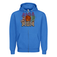 True Royal Basketball Mom Zipper Hoodie - HowdyJamesFarm