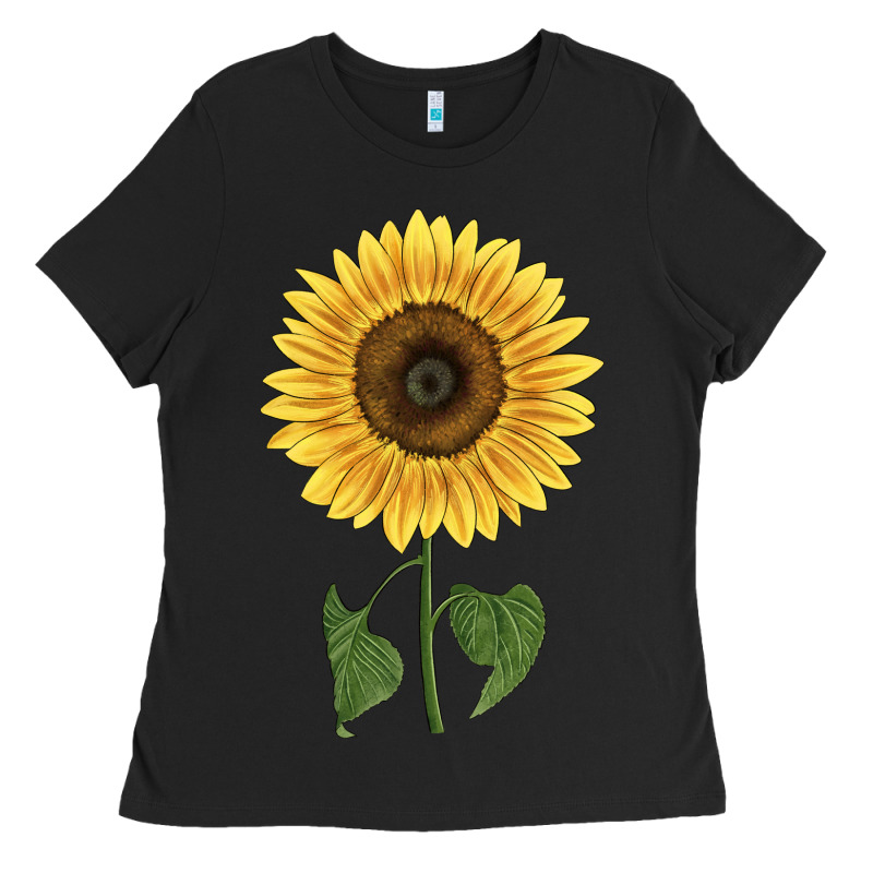 Giganteus Sunflower Ladies Tee by LillyAllenDesigns | Teevron