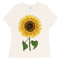Bone giganteus sunflower Ladies Tee - LillyAllenDesigns