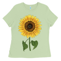 Matcha giganteus sunflower Ladies Tee - LillyAllenDesigns