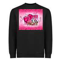 Black Her fight is our fight Heavyweight Sweatshirt - NancyCooperArtShop