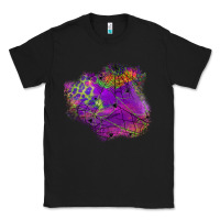 Black halloween spider web for patches Classic Tee - BundleAndBundleShop